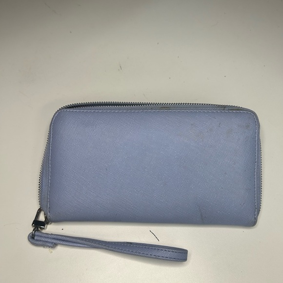 Betsy Johnson Lavender Wristlet with Bow Detail - Picture 3 of 8